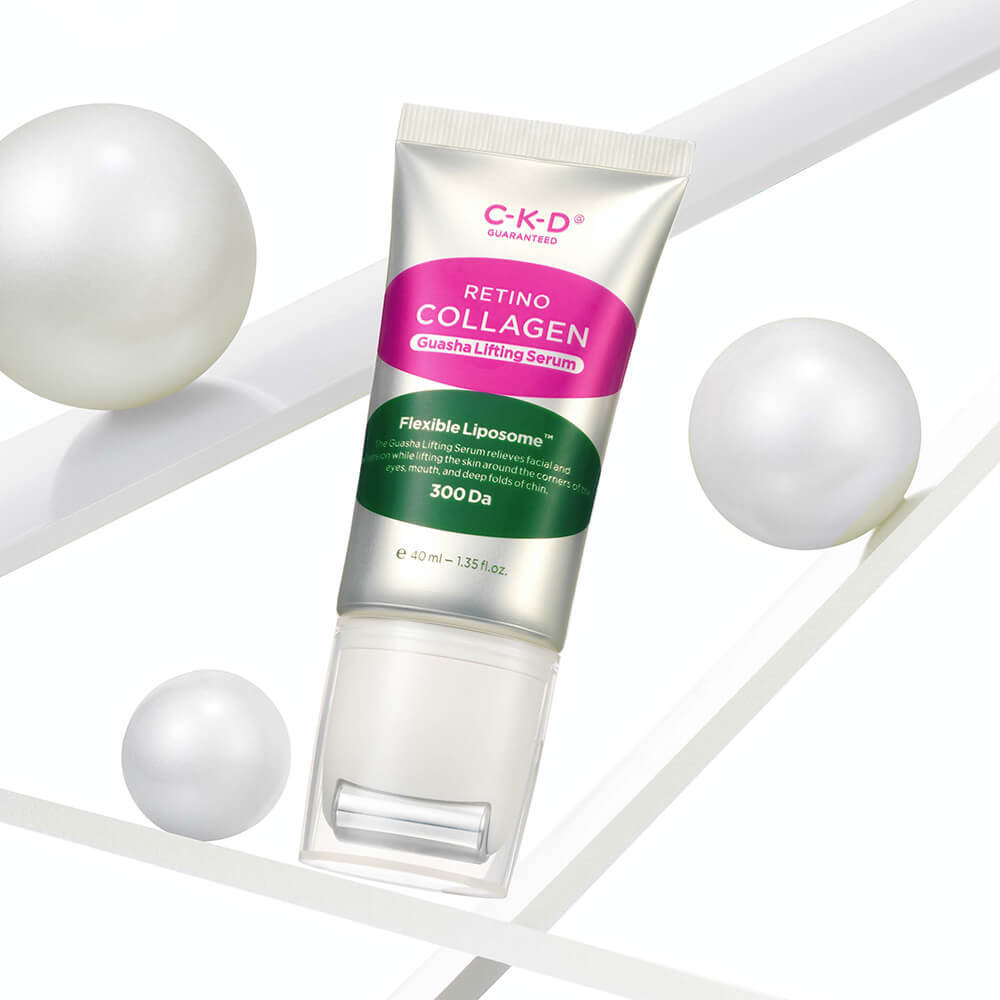 Коллагеновая сыворотка с роликовым массажёром CKD Retino Collagen Guasha Lifting Serum
