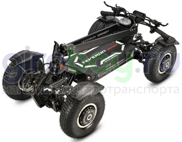 Электросамокат WHITE SIBERIA TEVERUN BANDIT 4x4 7200W 60V/60Ah фото №20