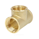 Тройник латунь Ду 40 (1 1/2") ВР LD LD.65.514.40
