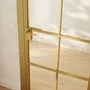 Межкомнатная алюминиевая дверь Loft-S 17 стекло прозрачное бесцветное
