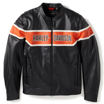 Куртка Trenton Riding black/orange Harley-Davidson (кожа)