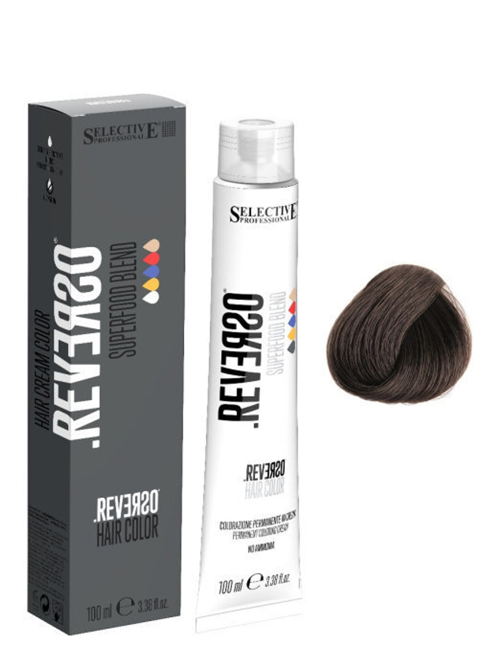 5.00 "Reverso Hair Color"Светло-каштановый интенсивный 100мл