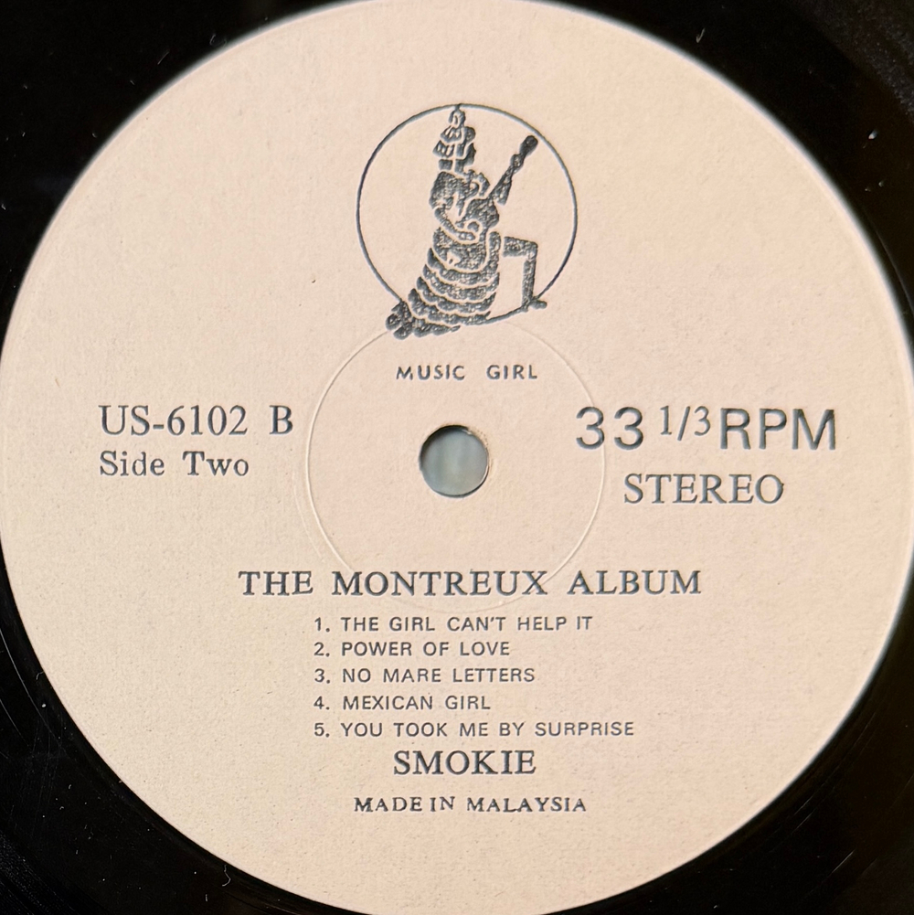 Smokie – The Montreux Album (Малайзия)