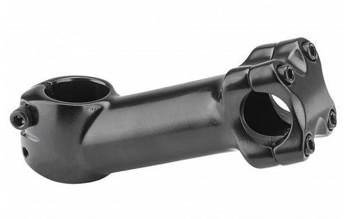 Вынос руля DTS-46 для безрезьб. рул. колонки 1-1/8" х 105мм х 25,4мм, алюм. чёрн. алюм/чёрн., арт. 140109