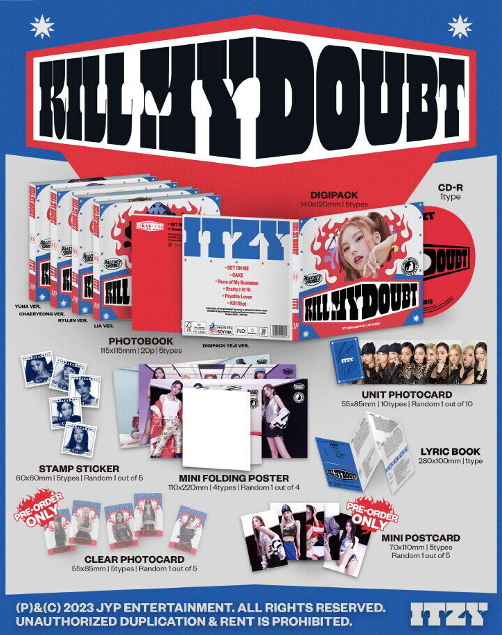 ITZY - KILL MY DOUBT [DIGIPACK]