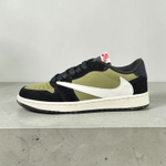 Nike Air Jordan 1 Low  x Travis Scott • Medium Olive