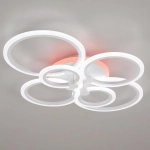 Citilux Сента CL237B160E RGB Люстра с пультом Белая