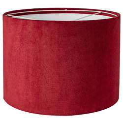 IKEA MOLNSKIKT  (ИКЕА МОЛНСКИКТ)  -  Абажур, темно-красный бархат, 33 см