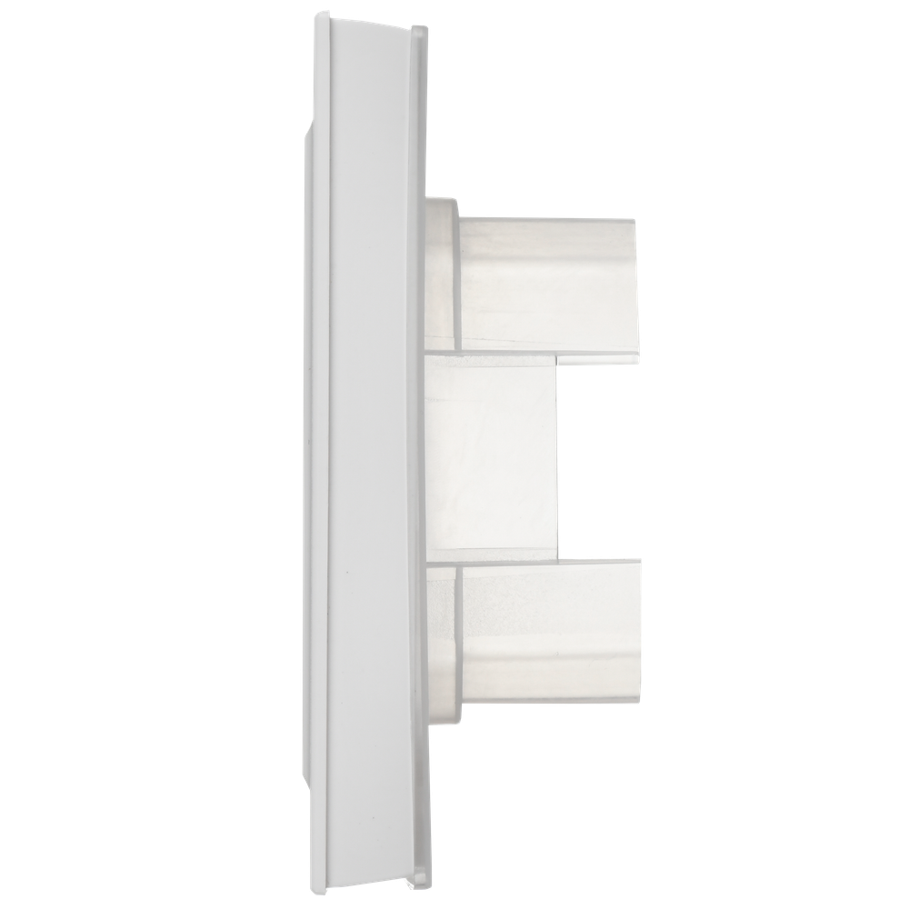 BRITE Рамка 1-местная IP44 РУ-1-БрАБ-44 арктический белый IEK