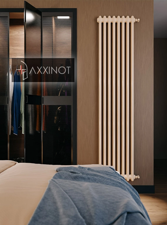 Axxinot Sentir 2120 - двухтрубный трубчатый радиатор высотой 1200 мм, боковое подключение