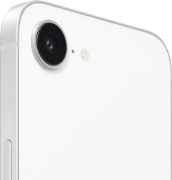 Смартфон Apple A3409 iPhone 16e 256Gb белый моноблок 3G 4G 1Sim 6.1" 1170x2532 iOS 18 48Mpix 802.11 a/b/g/n/ac/ax NFC GPS Protect