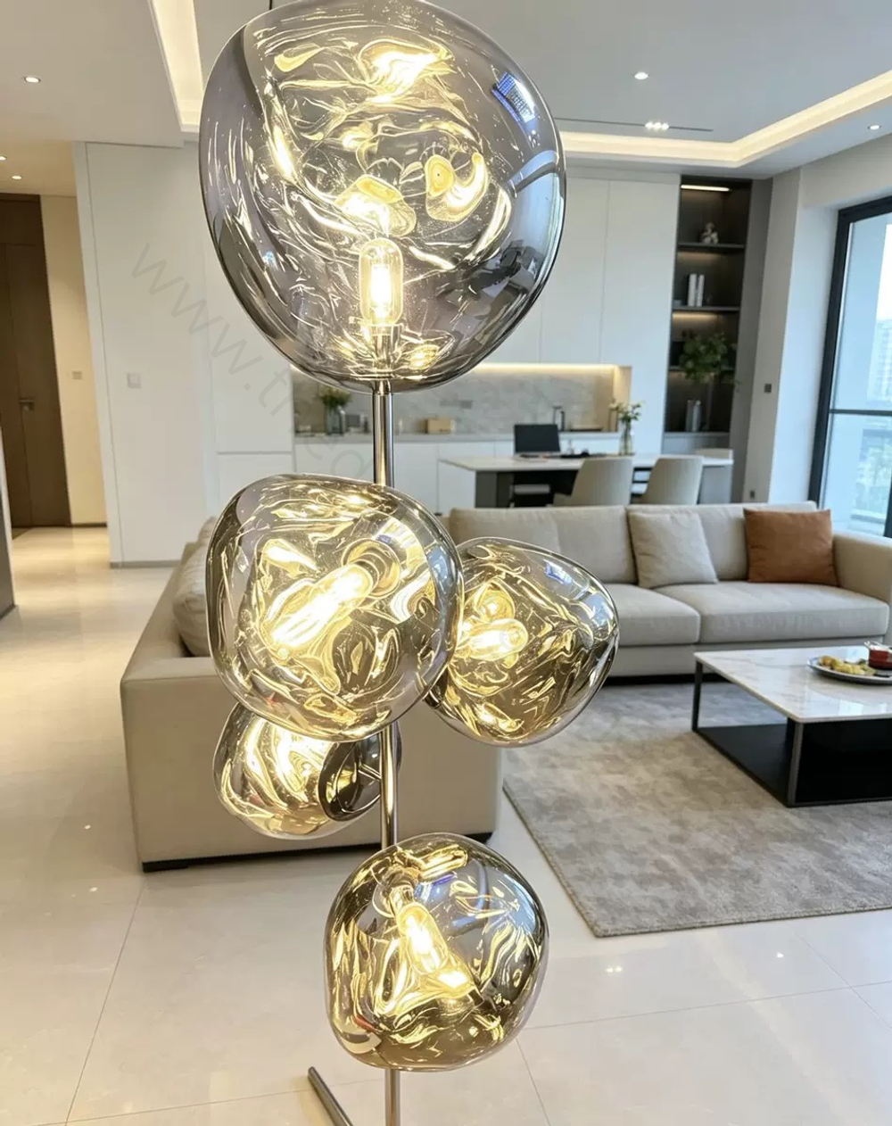 Floor design lamp Lava Stand by Tom Dixon