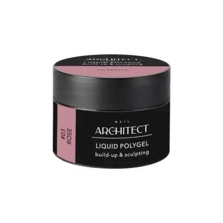 Nail ARCHITECT LIQUID POLYGEL - 03 Rose Жидкий полигель для укрепления и наращивания ногтей, 15 мл