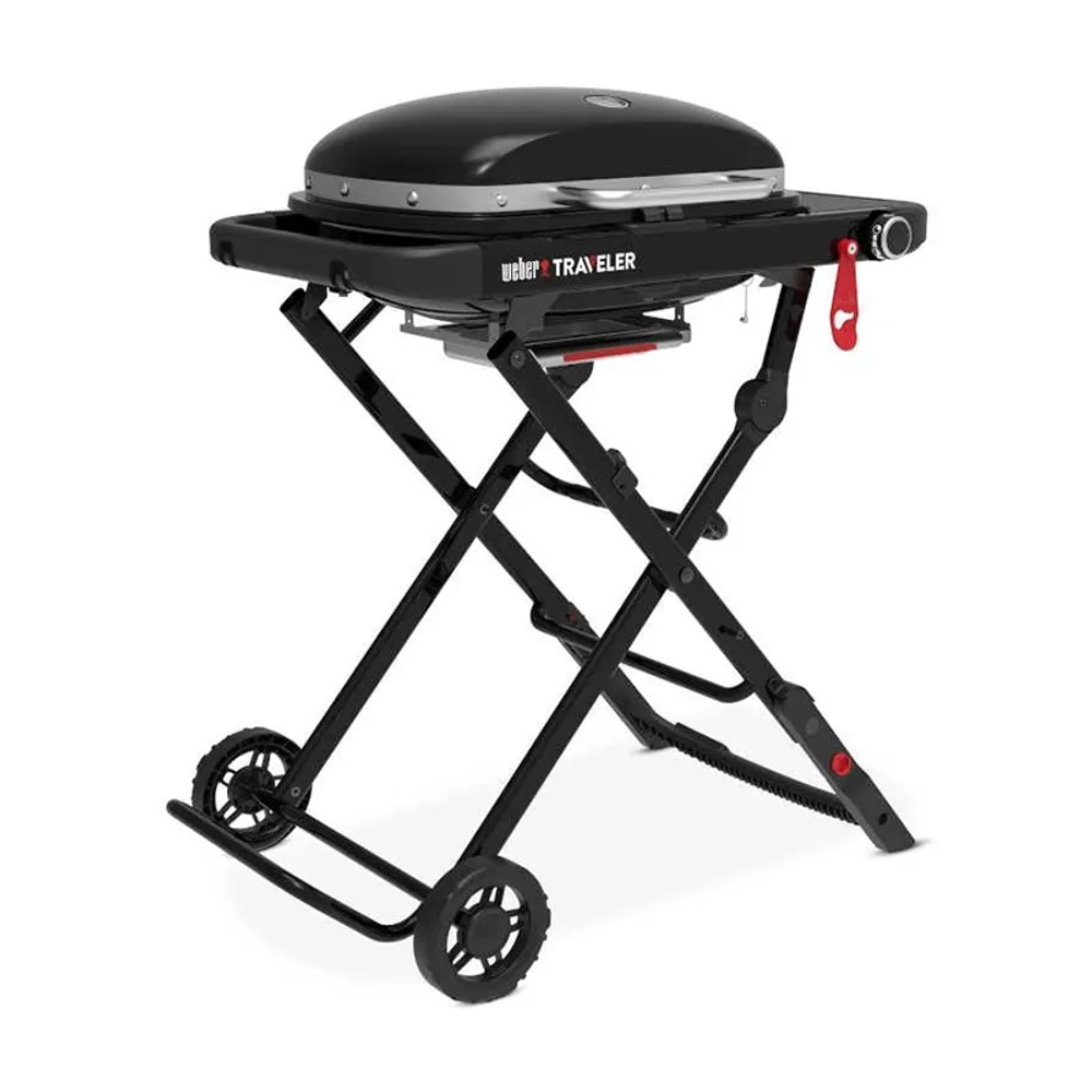 Газовый гриль Weber Traveler Compact NEW 2026, черный