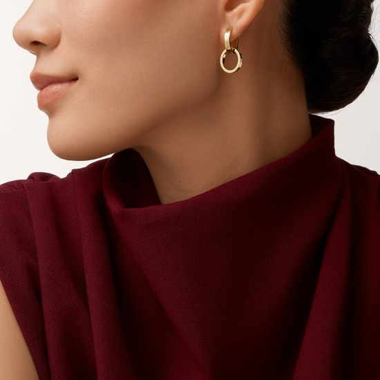 Серьги Cartier LOVE multiwear in yellow gold