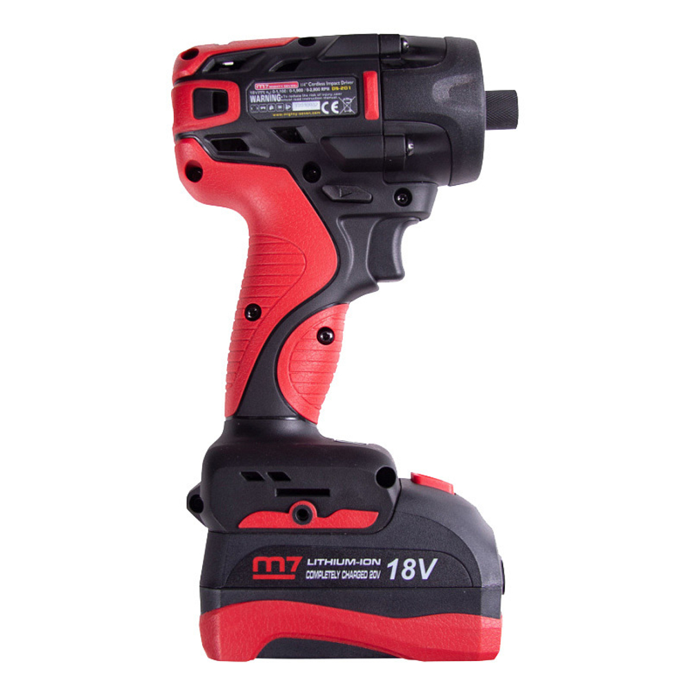 MIGHTY SEVEN (DS-201A) Аккумуляторный шуруповерт 18 В, кейс