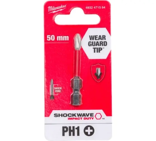 Насадка Milwaukee SHOCKWAVE PH1 50мм