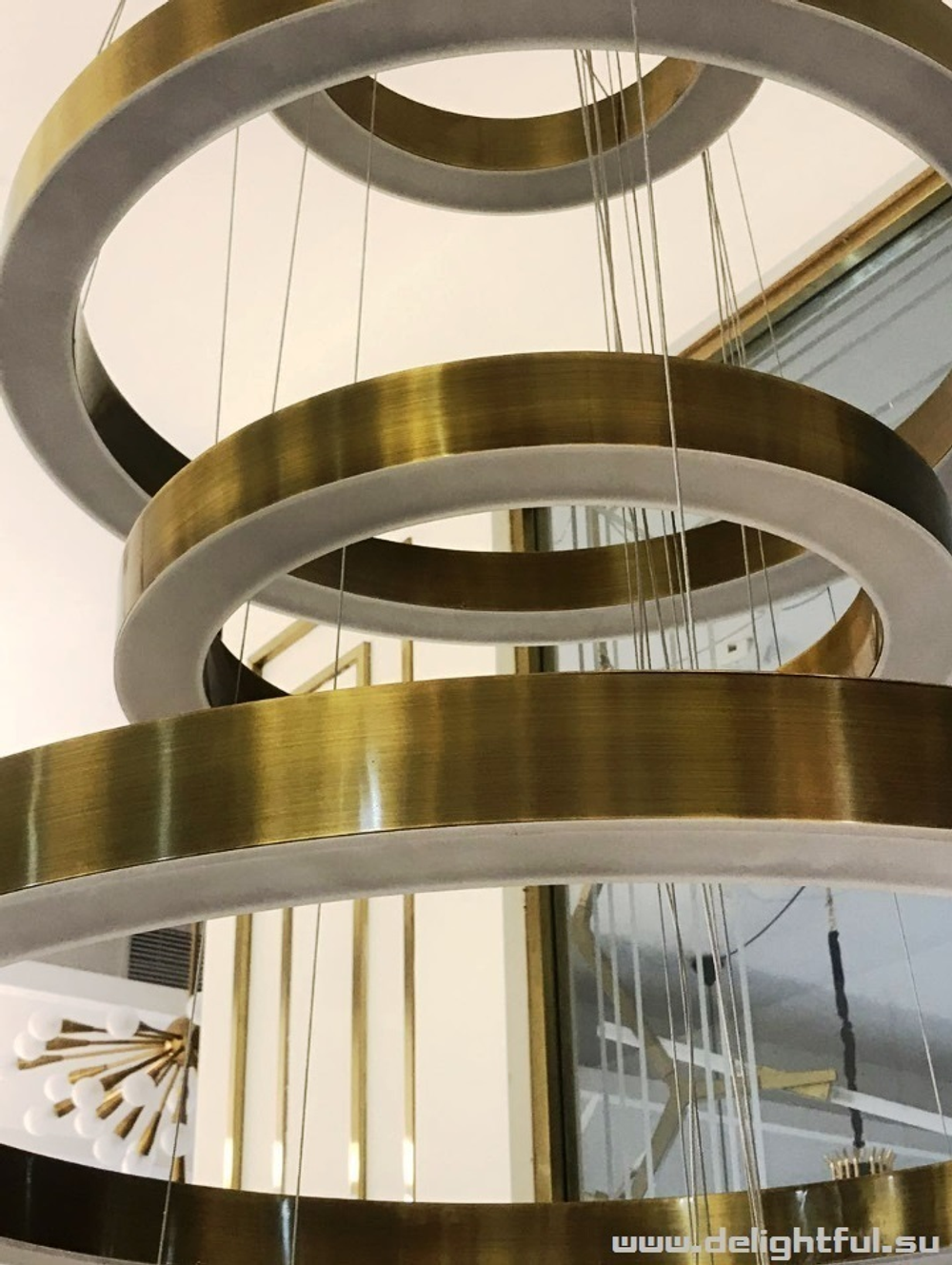 дизайнерский светильник Light Ring Lamp  by  HENGE style  ( 60 CM )