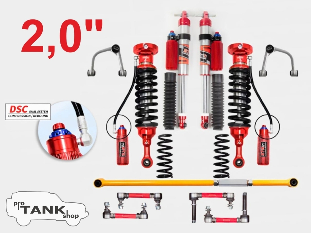 Подвеска STR +2" ST8000 с DSC (2 дюйма) TANK 300
