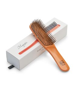 Расческа Majestic Scalp Brush японская охра