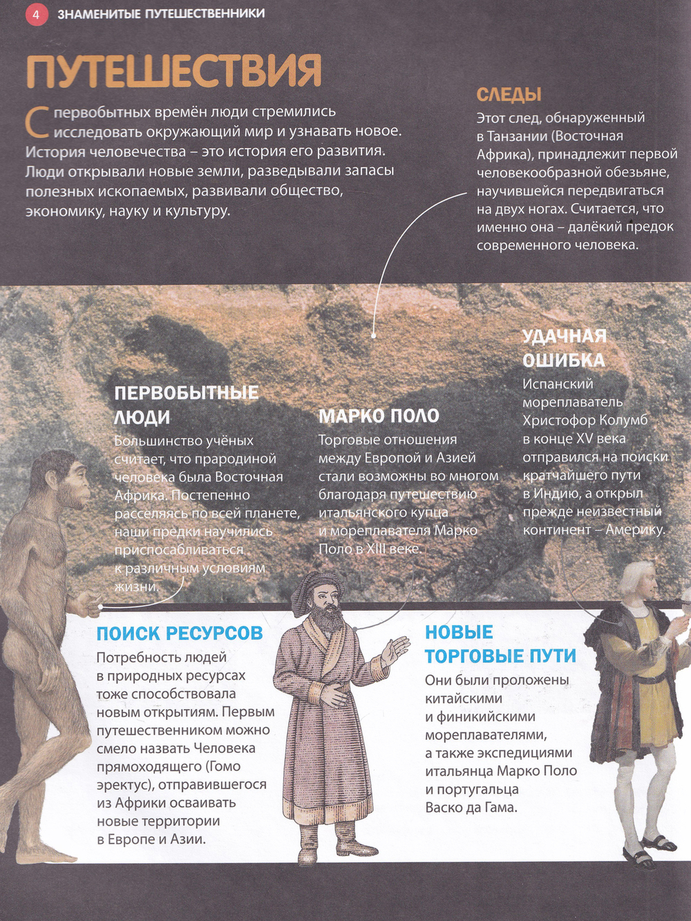 Знаменитые путешественники и Мировая история