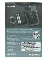 Powerbank магнитный с MagSafe Momax Q. Mag X 5000mAh IP116A черный