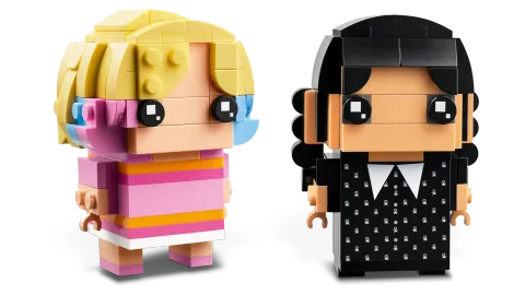 Конструктор LEGO BrickHeadz Wednesday 40750 Уэнздей и Энид