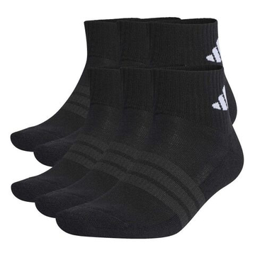 Теннисные носки Adidas Cushioned Essentials Ankle 6P - black/black/white