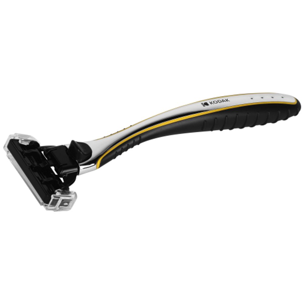 Бритвенная система Kodak Ultra Premium Razor 3 Starter мужская серебро/черный 3 лезвия 1 сменная кассета | Kodak