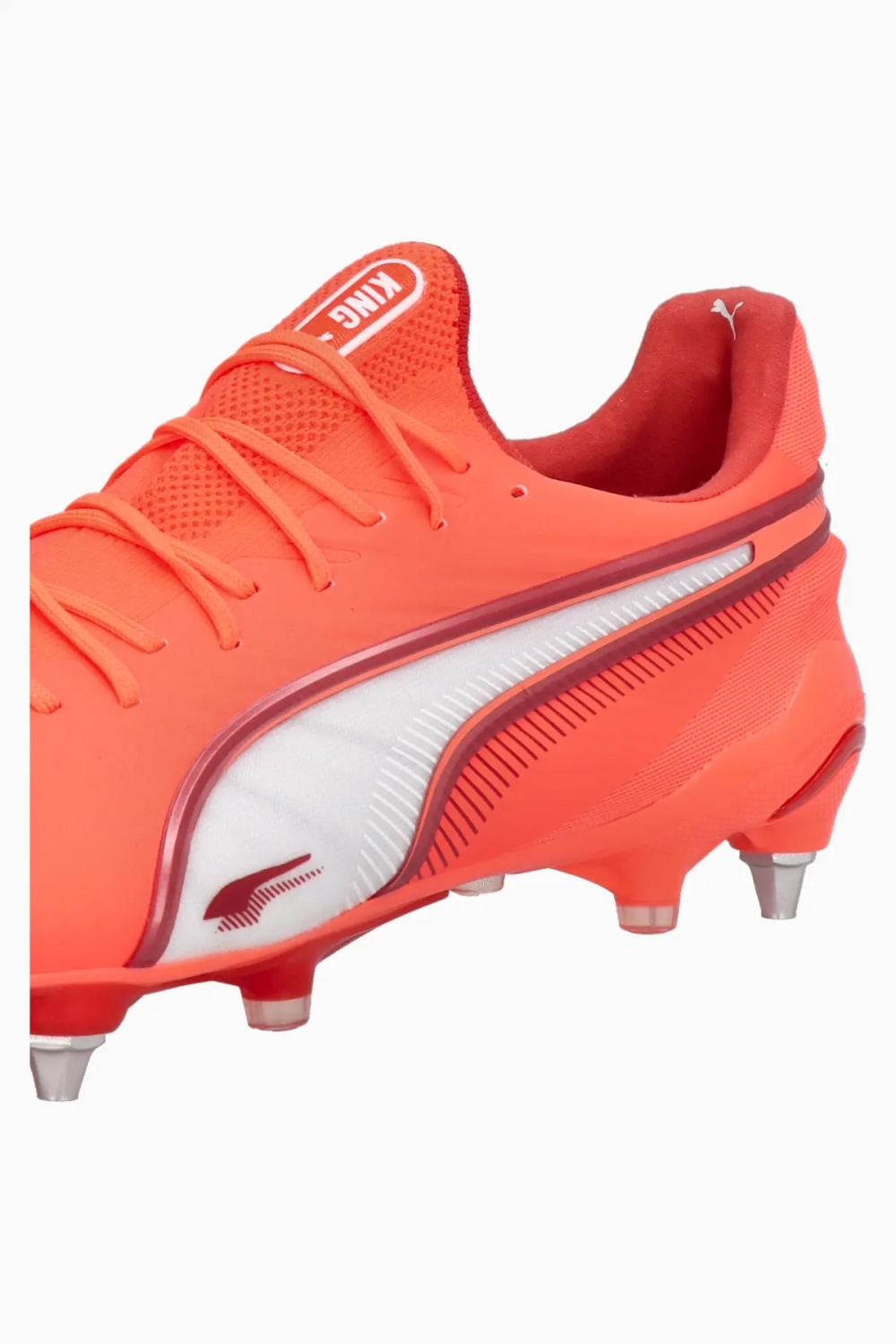 Бутсы Puma King Ultimate MxSG - красный