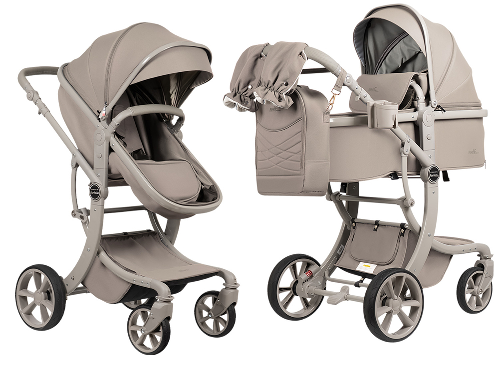 Коляска трансформер Aimile Adventurer ткань фисташковый Артикул: ADV-6