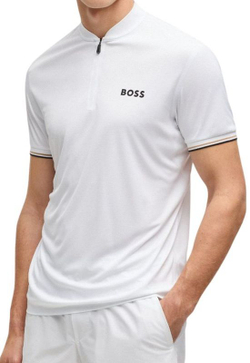 Мужское теннисное поло BOSS Active Slim Fit