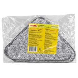 Накладка сменная из микрофибры для швабры WMC-08 (3 шт/к-т) WMC TOOLS WMC-mop 8-3pcs