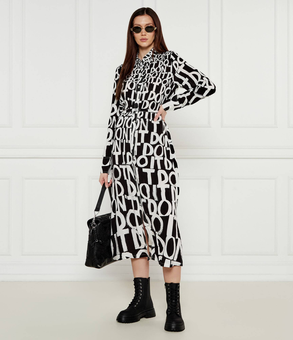 Платье с ремешком VEST_TRIPOLI Desigual - черный(25SWVW40)