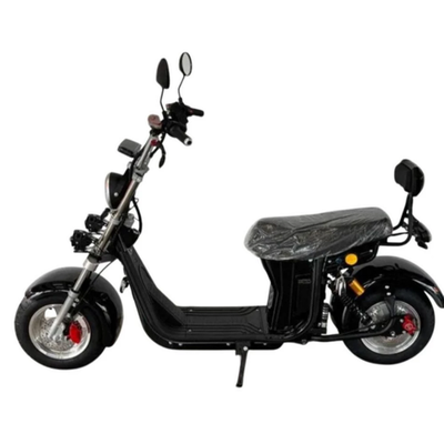 Электроскутер Citycoco GT E30 черный глянец