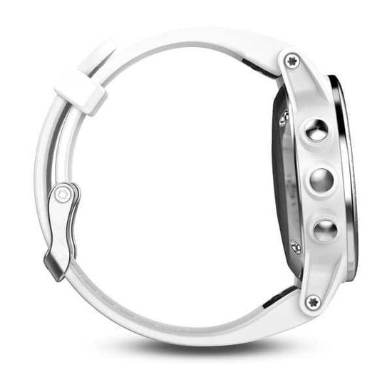 Спортивные смарт часы Garmin Fenix 5S - в белом корпусе с белым ремешком 010-01685-00