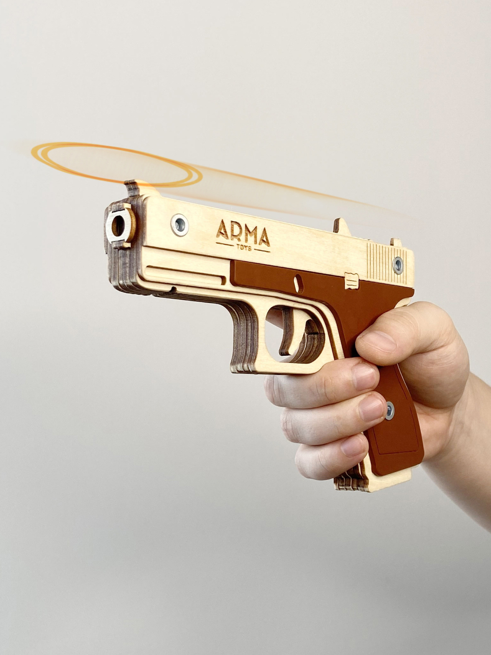 Резинкострел пистолет Глок (Glock)