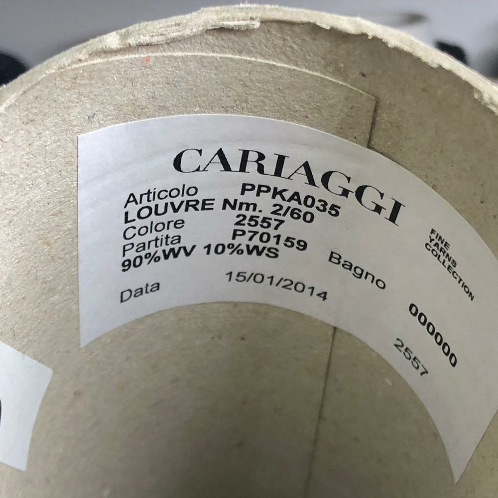 LOUVRE - CARIAGGI for Brunello Cucinelli; 90% меринос, 10% кашемир; 3000м/100гр; col. 2557; РАЗНЫЕ ПАРТИИ!!! Бобинки: 181, 28 гр