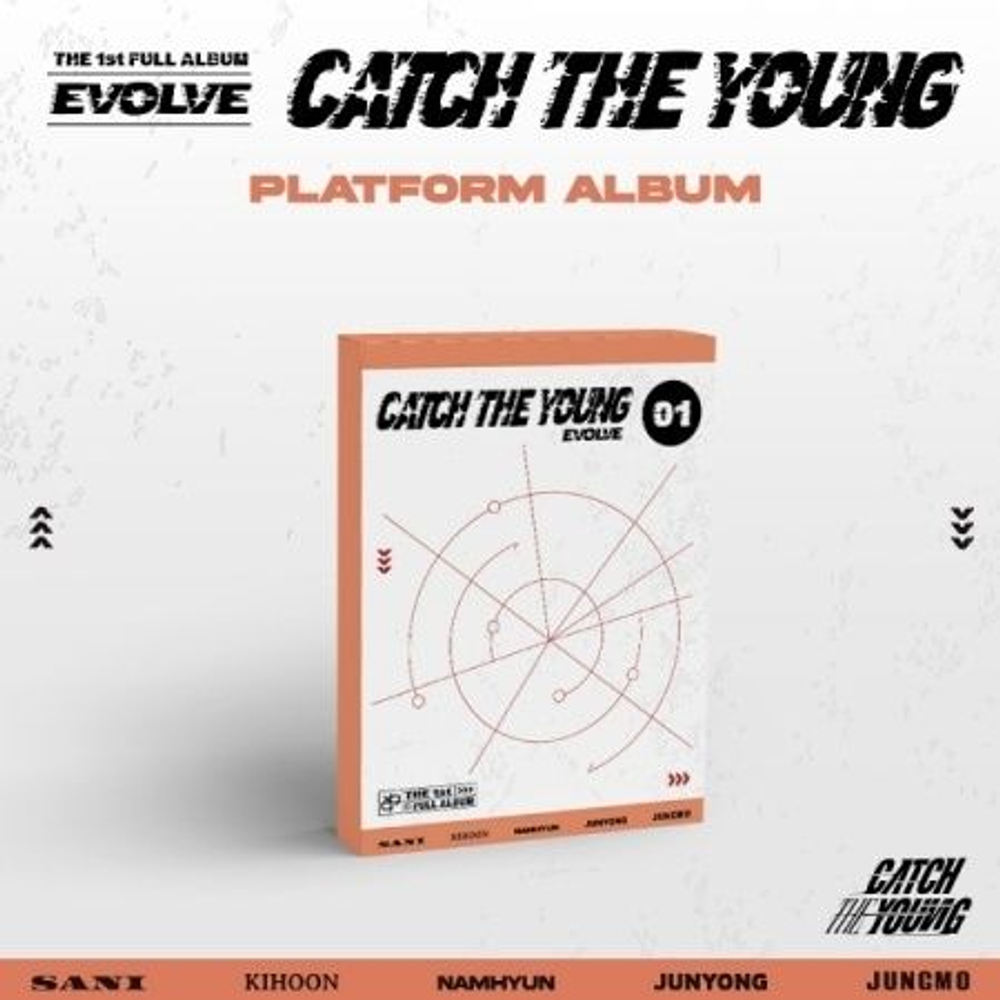Альбом CATCH THE YOUNG - EVOLVE 1st Full Album PLATFORM Version