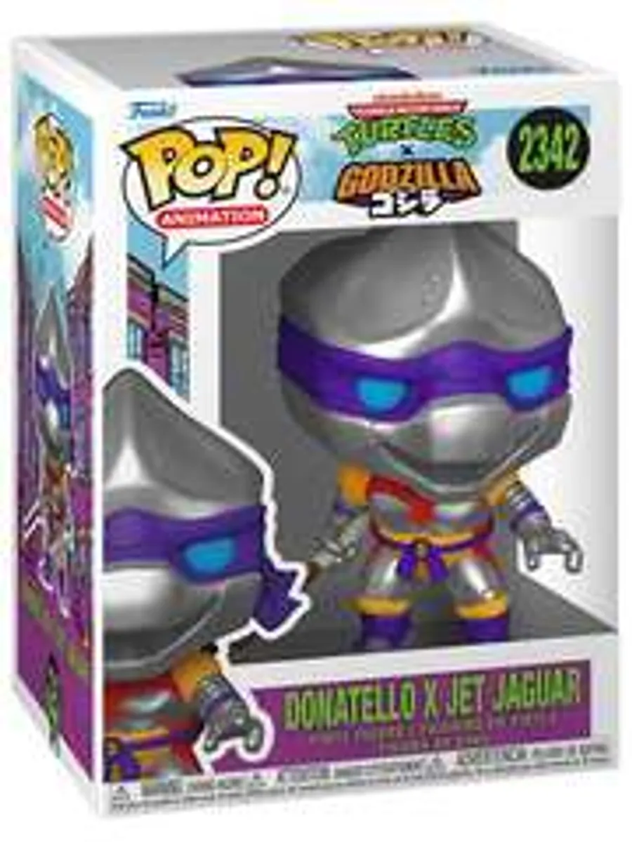 Funko POP! TMNT x Godzilla: Donatello x Jet Jaguar (2342)