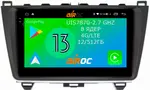 Магнитола для Mazda 6 2007-2012 (GH) - Airoc 2K AU-2415 на Android 13, Быстрейшая, SIM-слот