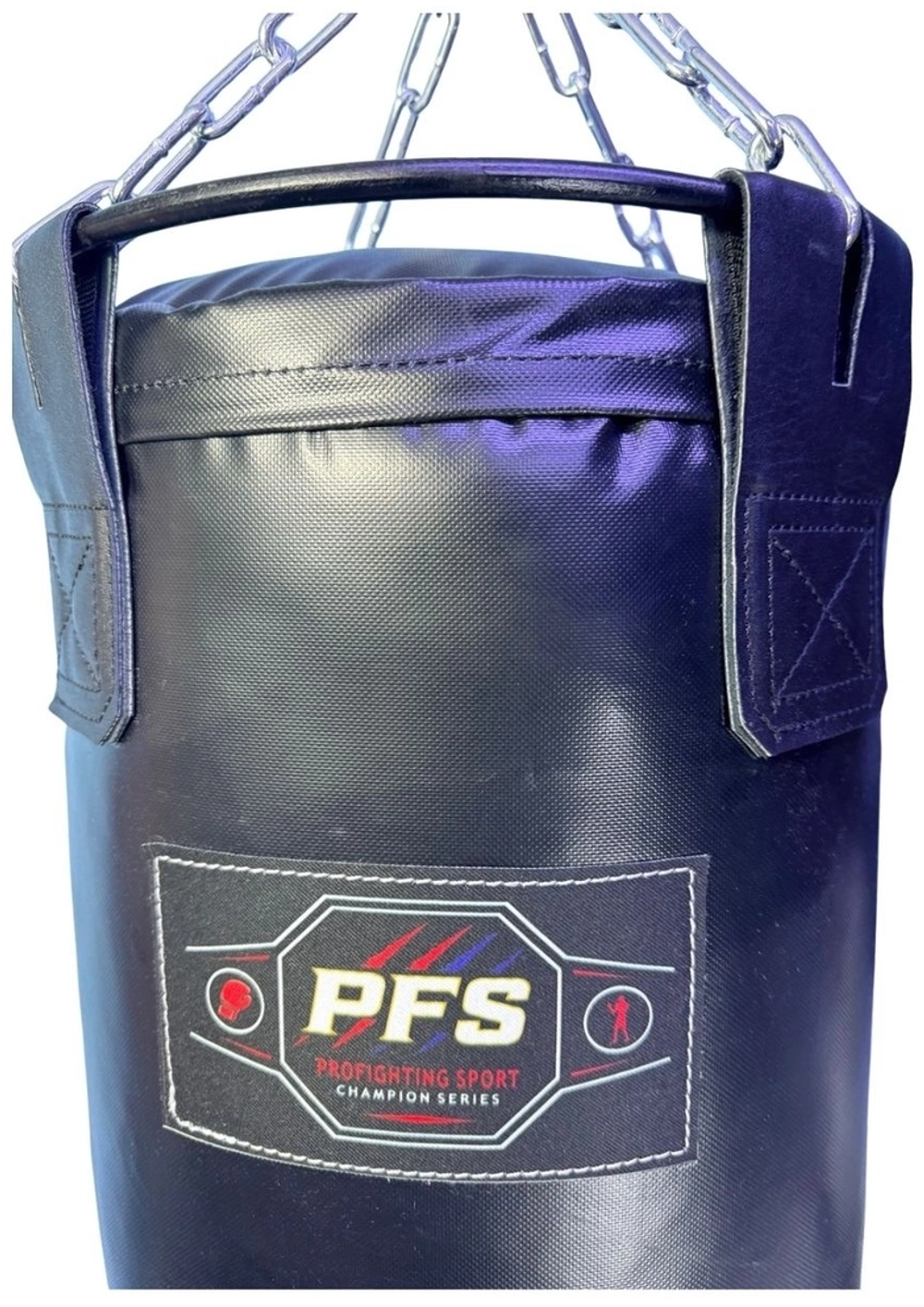 Боксерский мешок ПВХ 120×35 см, 45 кг (ветошь) — ProFightingSport