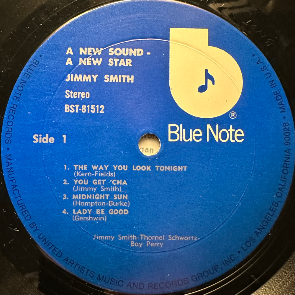 Jimmy Smith ‎– A New Star - A New Sound (США)
