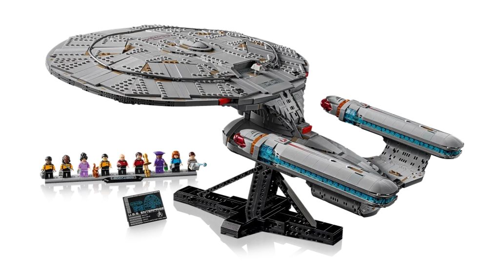 Конструктор LEGO Icons 10356 Star Trek U.S.S. Enterprise NCC-1701-D