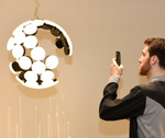 Pendant Led design lamp Scopas by Artemide (Black)