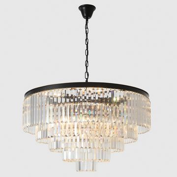 Люстра 13*Е14 MAXIME SP13 BLACK чёрный Crystal Lux