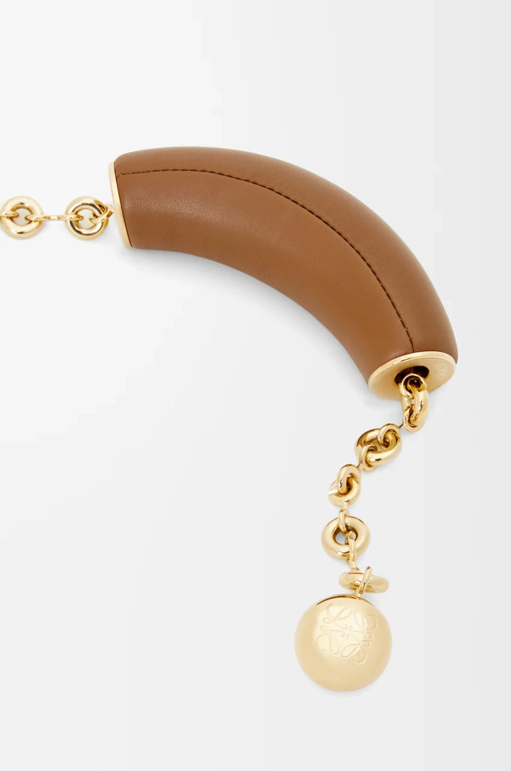Loewe Маленькая сумка-мешок Squeeze из мягкой кожи ягненка наппа, светло-коричневый