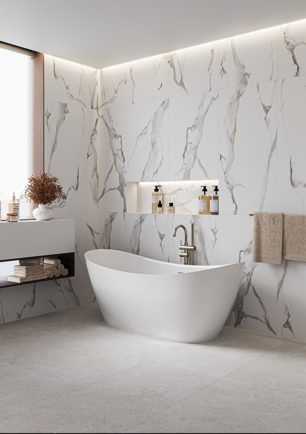 Staro LunaRossa VENUS STATUARIO 60x120 SATIN