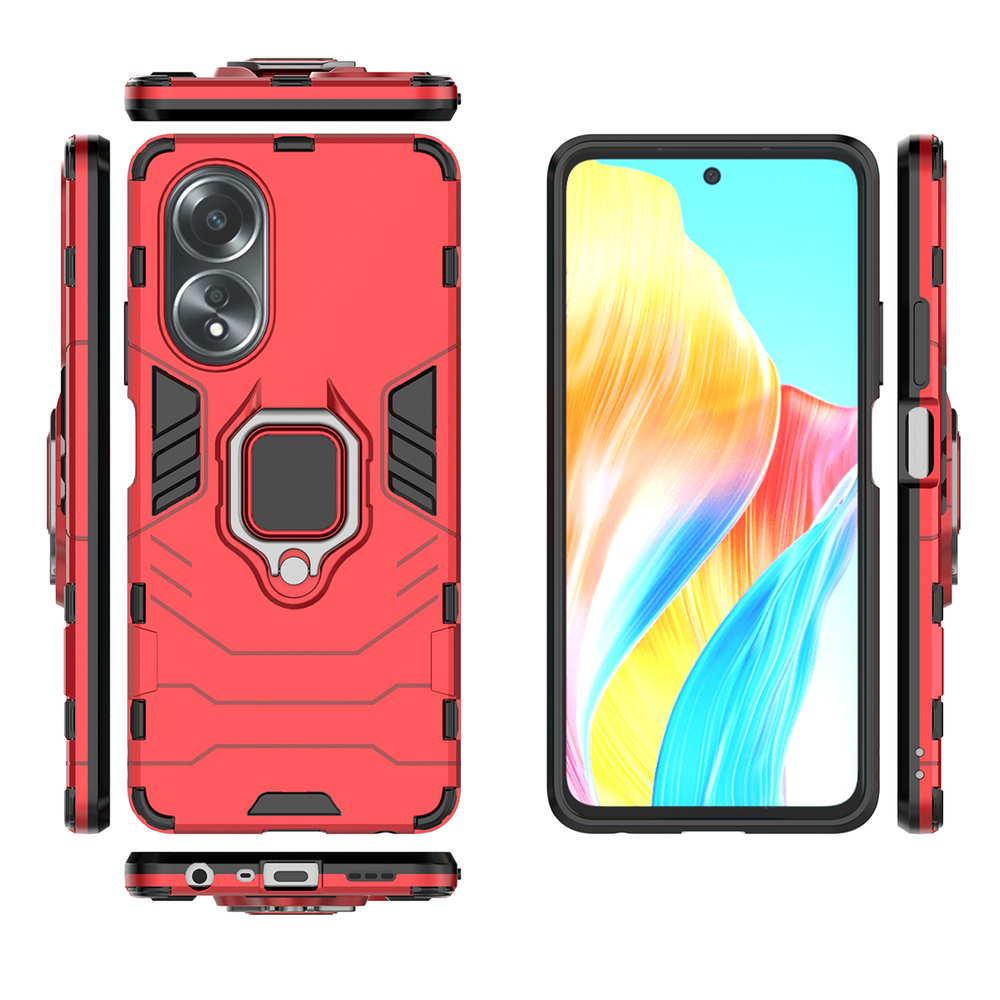 Противоударный чехол с кольцом Panther Case для OPPO A58