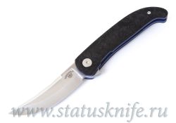 Нож Bob Terzuola Cyrus Persian Folder Carbonфотография - 1